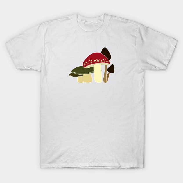 mushroom T-Shirt by bluecaterpillar